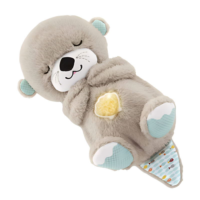 Peluche loutre apaisante sensation utérus