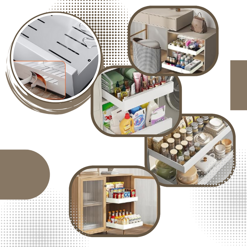 Rangement de Placard Coulissant