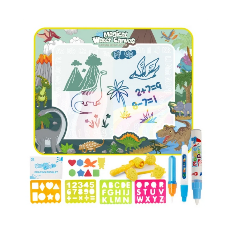 Tapis de gribouillage stimulant à l'eau