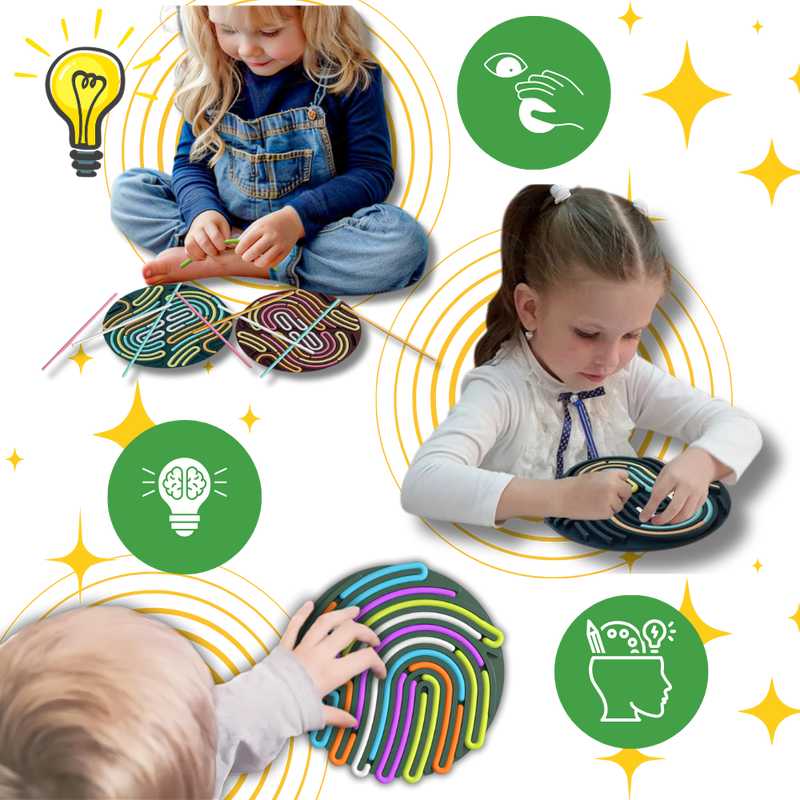 Tableau d'activités sensorielles anti-stress