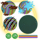 Tableau d'activités sensorielles anti-stress