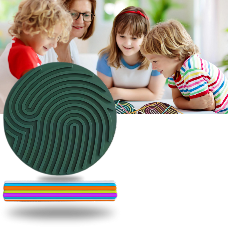 Tableau d'activités sensorielles anti-stress