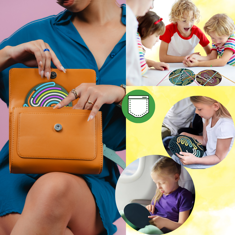 Tableau d'activités sensorielles anti-stress