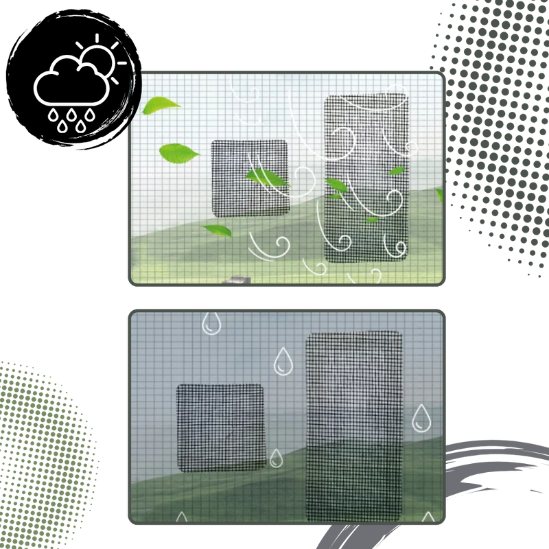 Ruban de réparation pour moustiquaire à forte adhérence