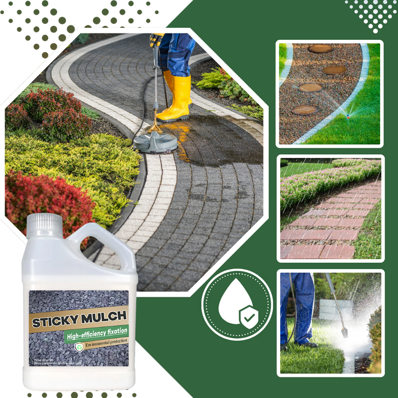 Colle de paillis forte adhérence