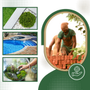 Colle de paillis forte adhérence