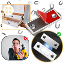 Verrous magnétiques forts pour armoires