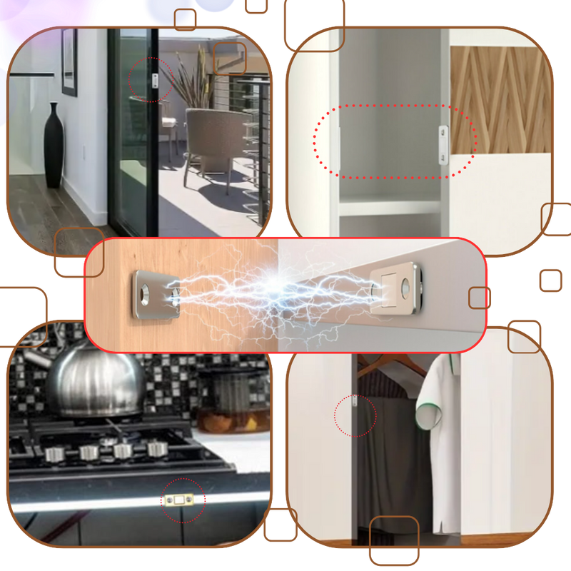 Verrous magnétiques forts pour armoires