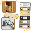 Verrous magnétiques forts pour armoires