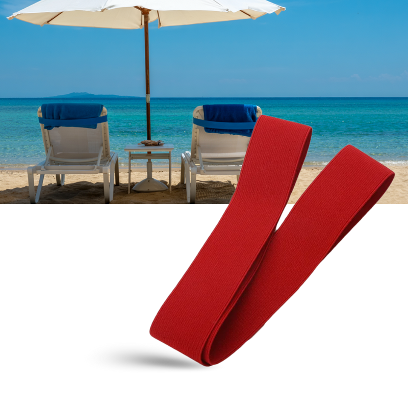 Bande élastique résistante pour serviette