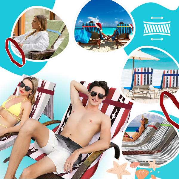 Bande élastique résistante pour serviette