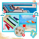 Bande élastique résistante pour serviette