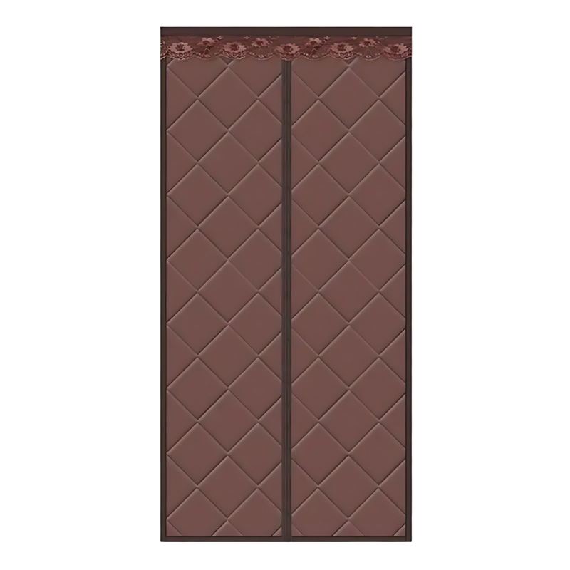 Rideau de porte élégant et thermiquement efficace