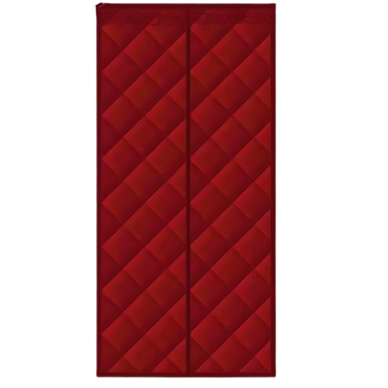 Rideau de porte élégant et thermiquement efficace