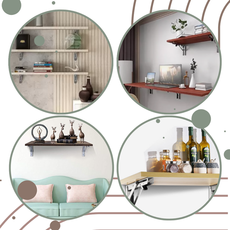 Support pour table rabattable à fixation murale