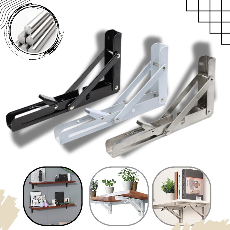Support pour table rabattable à fixation murale