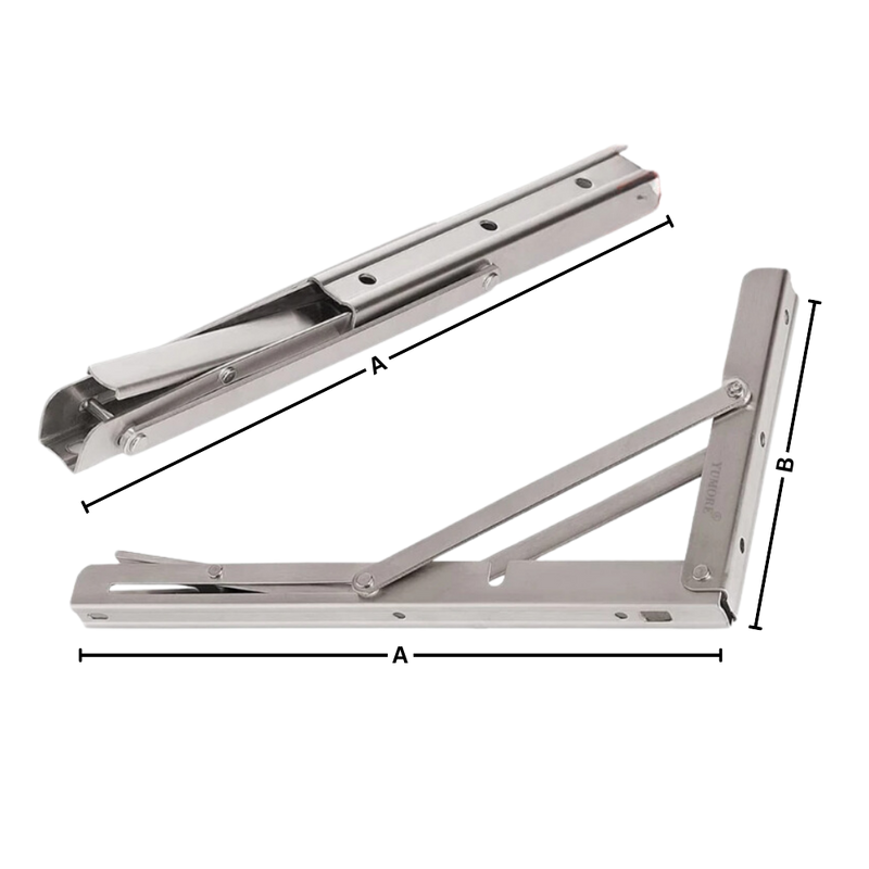 Support pour table rabattable à fixation murale