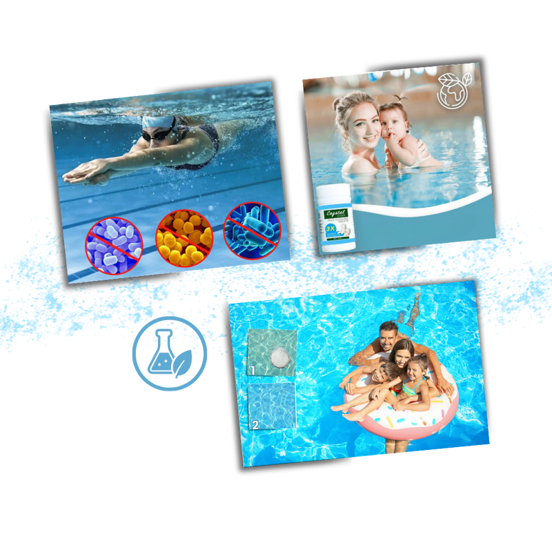 Tablettes de chlore extra purifiantes pour la piscine