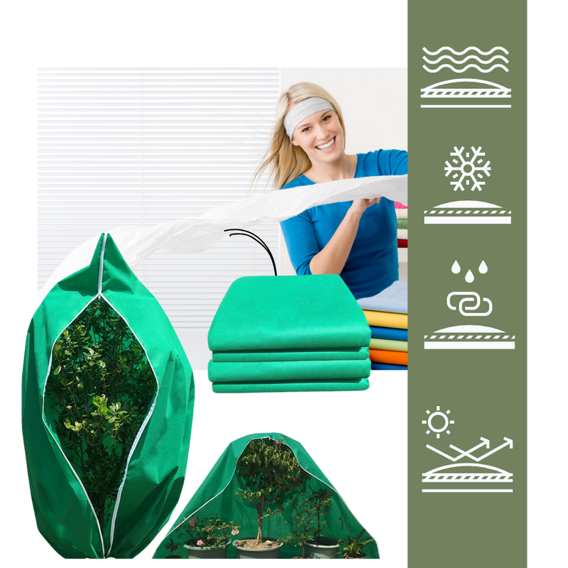 Couvre-plantes isolants supérieurs contre le gel