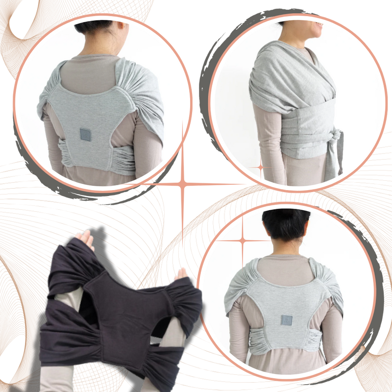 Porte-bébé ergonomique et respirant