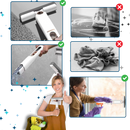 Vadrouille à tête pivotante et à essorage automatique