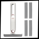 Vadrouille à tête pivotante et à essorage automatique