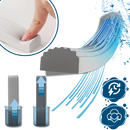 Vadrouille à tête pivotante et à essorage automatique