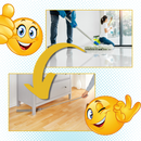 Plumeau réglable télescopique