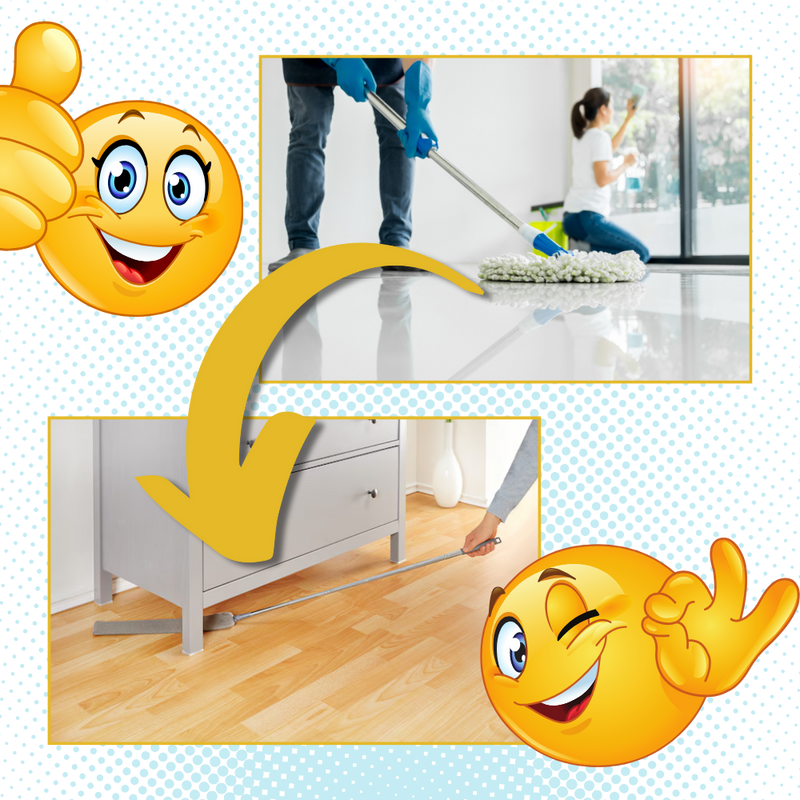 Plumeau réglable télescopique