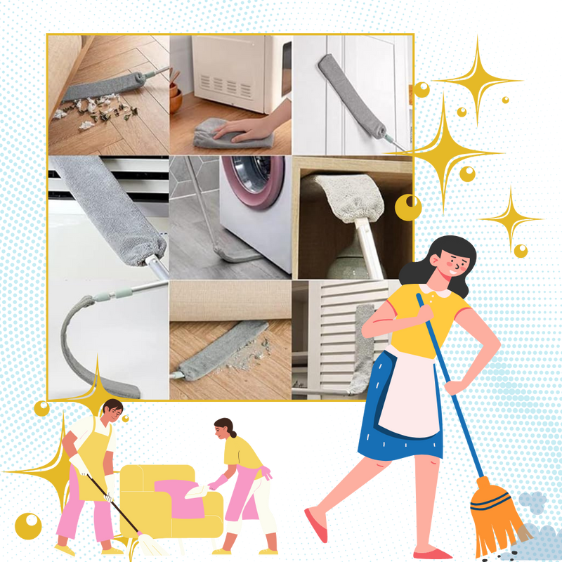 Plumeau réglable télescopique