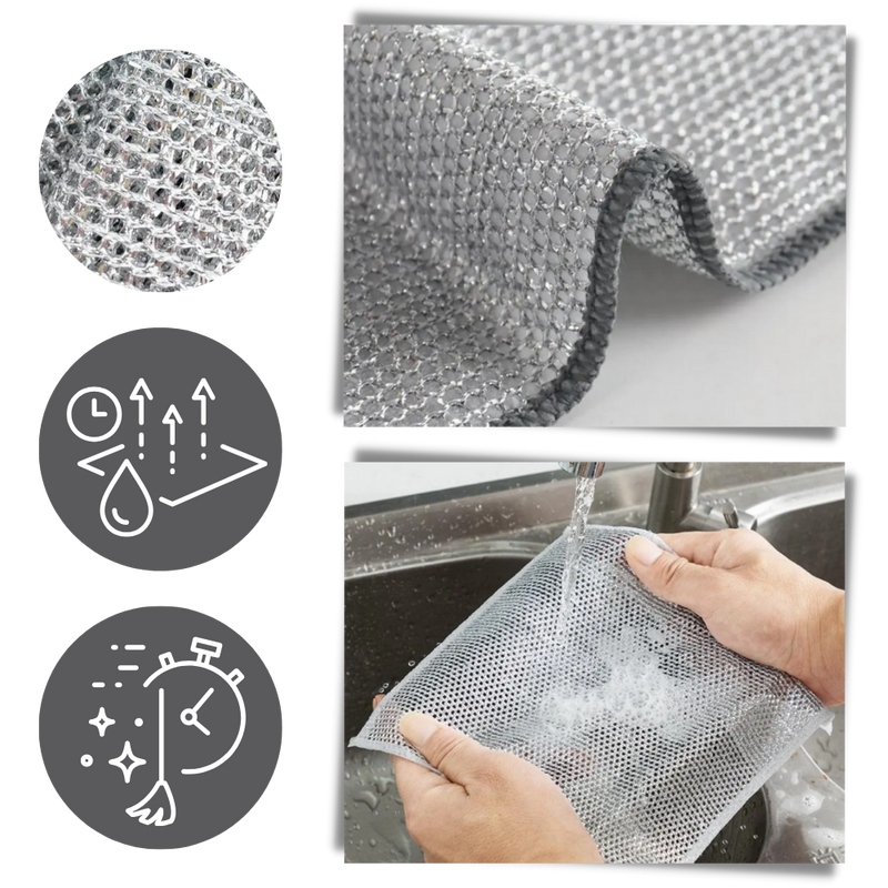 Chiffon de nettoyage épais et absorbant