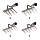 Scarificateur de jardin rapide