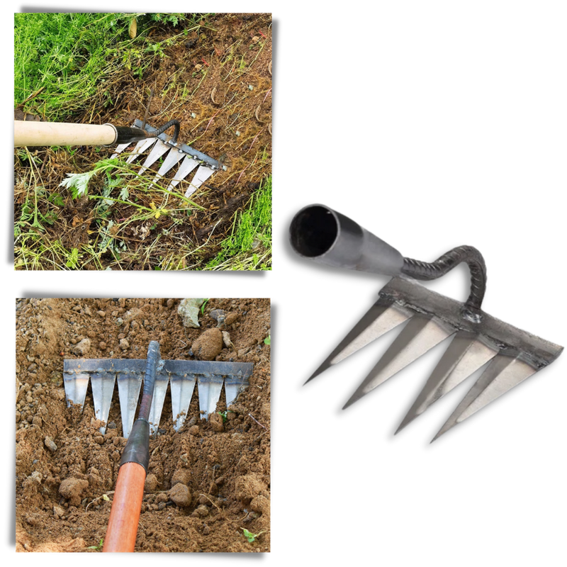 Scarificateur de jardin rapide