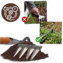 Scarificateur de jardin rapide