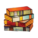 Lampe intemporelle livres empilés