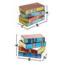 Lampe intemporelle livres empilés