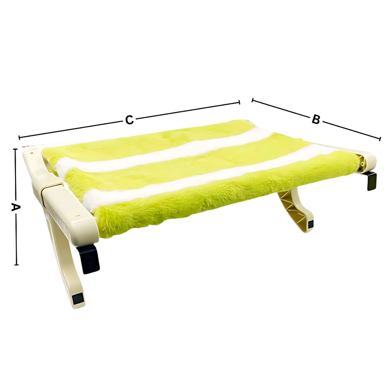 Lit pour chat et perchoir de fenêtre sans outil