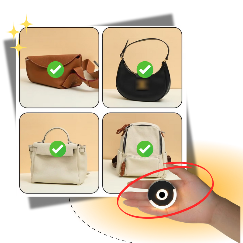 Lampe de sac à main tactile