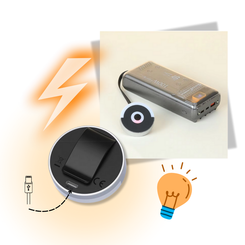 Lampe de sac à main tactile