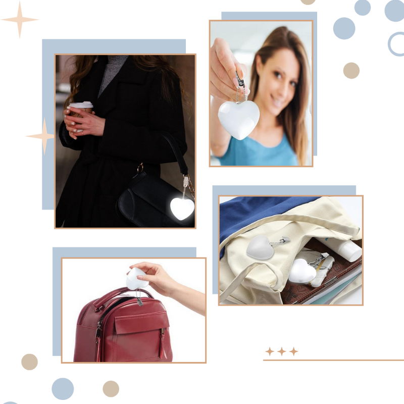 Lumière de sac à activation tactile