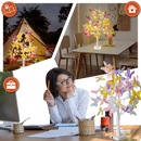 Arbre lumineux d'intérieur