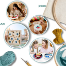 Kit de broderie thérapeutique