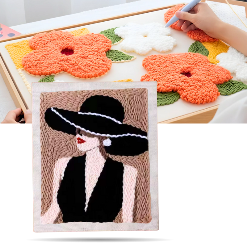 Kit de broderie thérapeutique