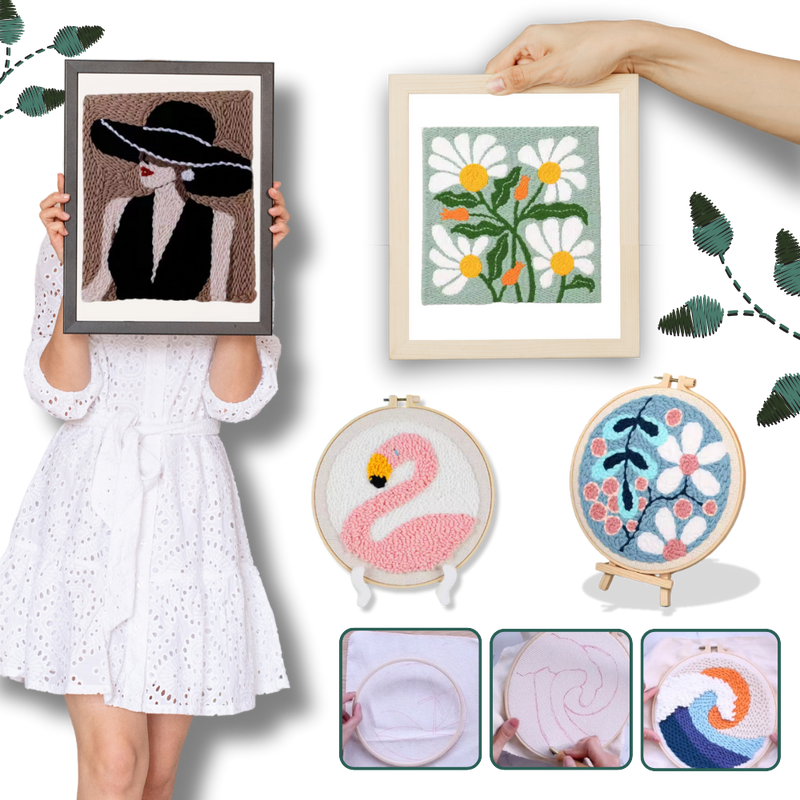 Kit de broderie thérapeutique