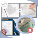 Notes autocollantes transparentes imperméables