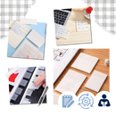Notes autocollantes transparentes imperméables