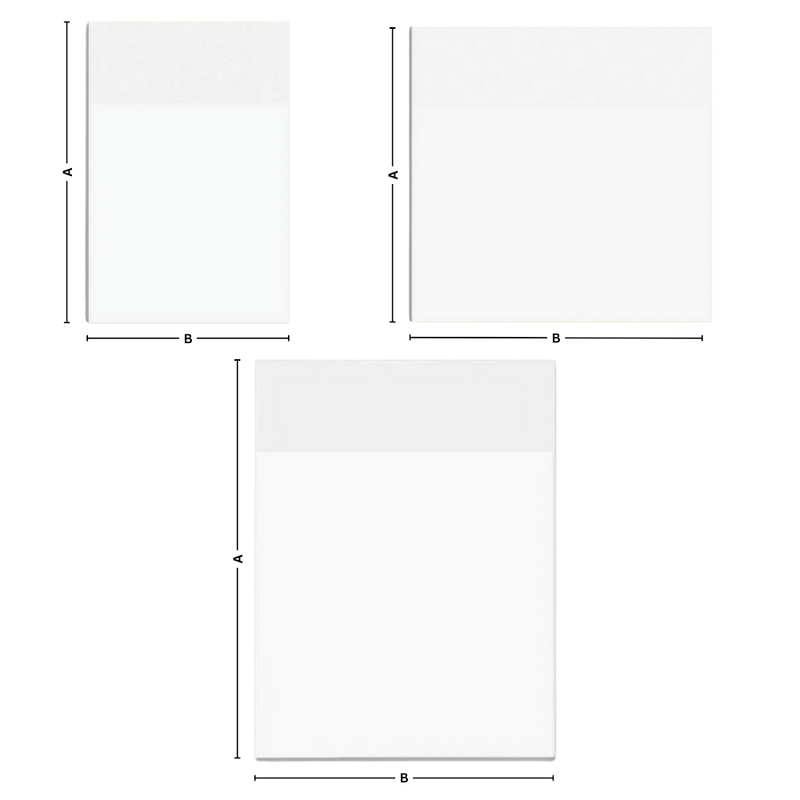 Notes autocollantes transparentes imperméables