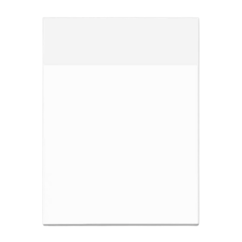 Notes autocollantes transparentes imperméables