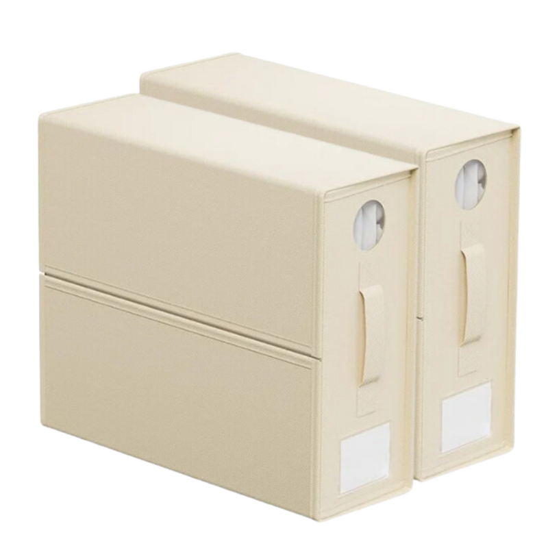 Organisateur cubique à fenêtre transparente