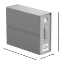 Organisateur cubique à fenêtre transparente